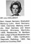 Dr. Sollbach at the Metropolitan General Hospital in Windsor